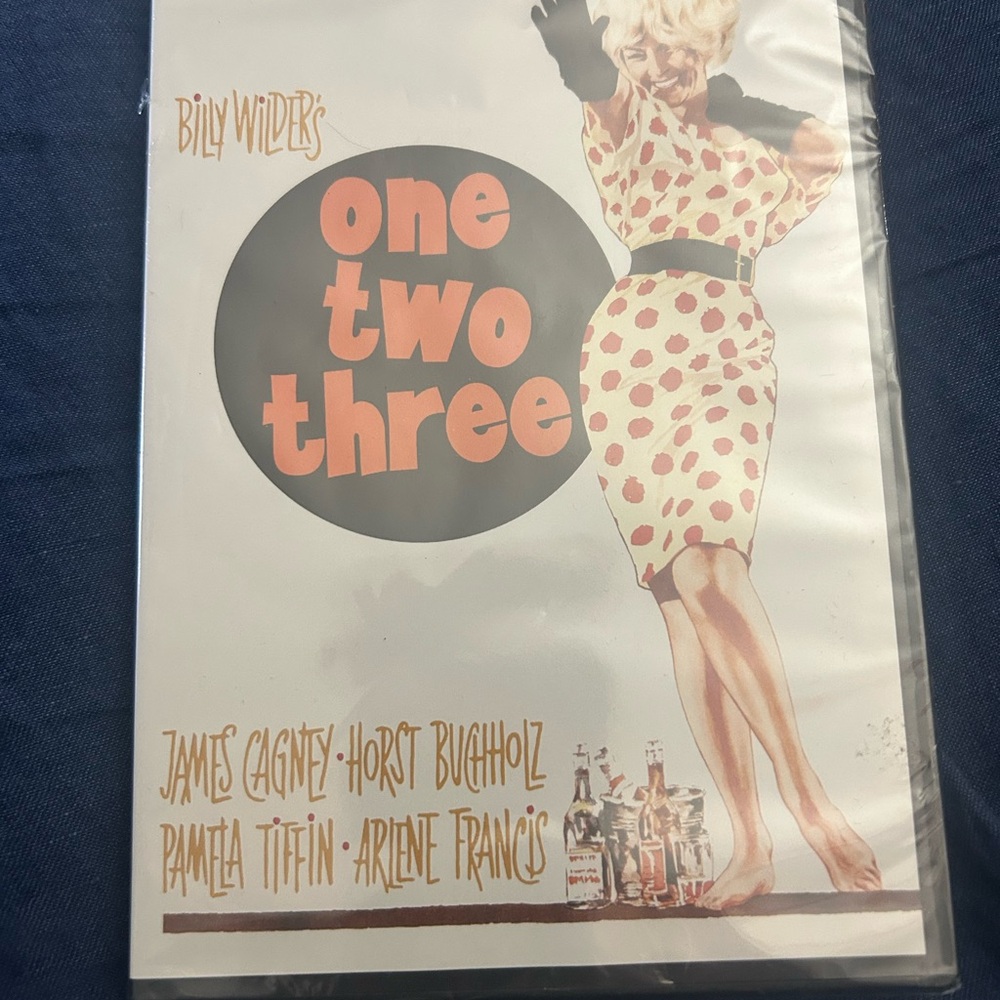 One Two Three Movie Kino Lorber DVD